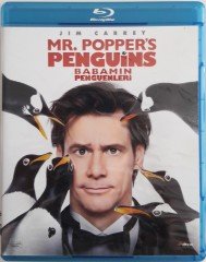 BABAMIN PENGUENLERİ - MR. POPPER'S PENGUINS - JIM CARREY - BLU-RAY 2.EL