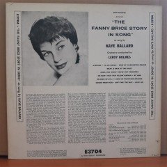 THE FANNY BRICE STORY - KAYE BALLARD - LP PLAK 2.EL