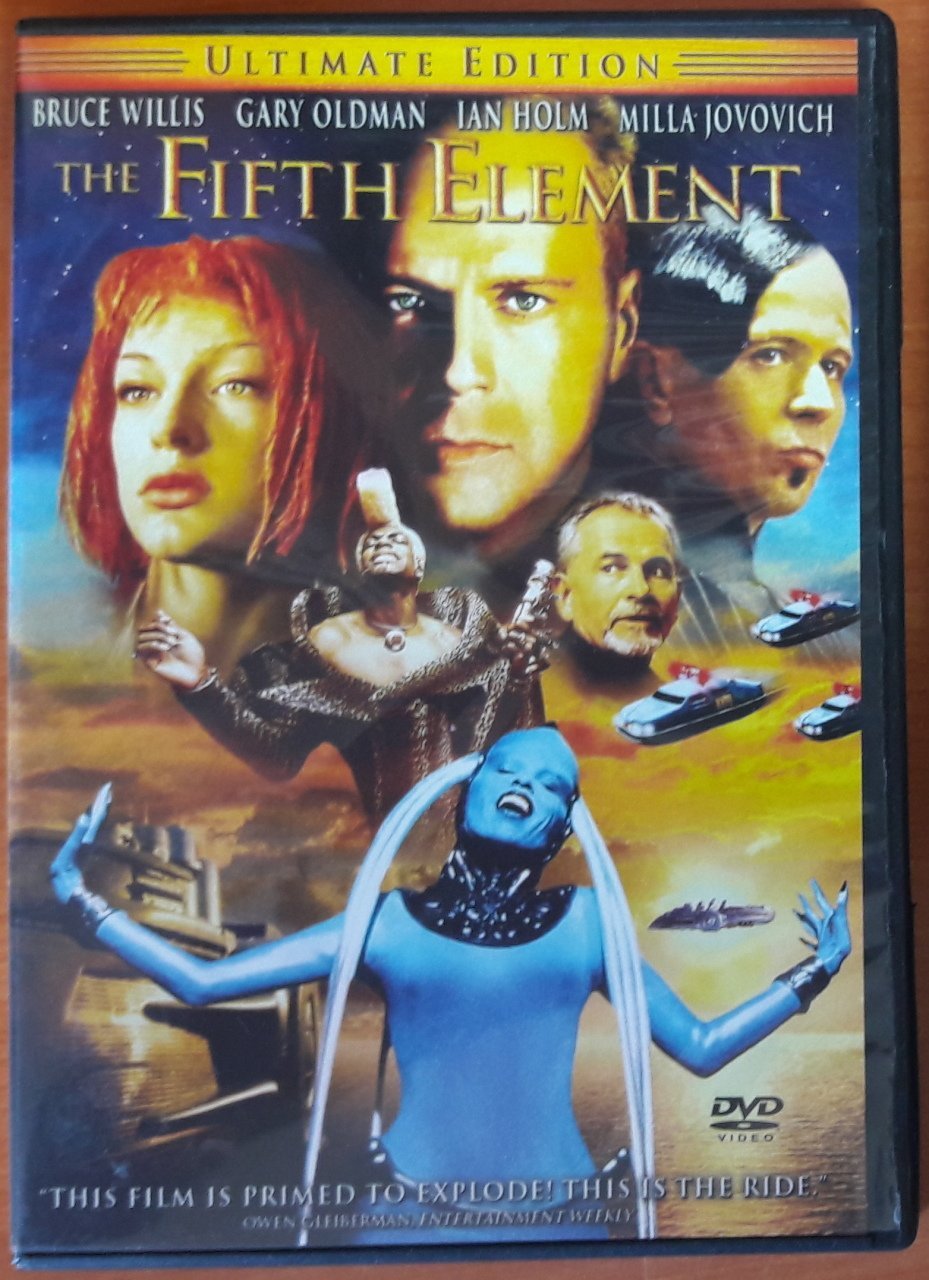 THE FIFTH ELEMENT - BRUCE WILLIS - MILLA JOVOVICH - LUC BESSON - 2DVD 2.EL 1. BÖLGE TR ALTYAZI YOKTUR