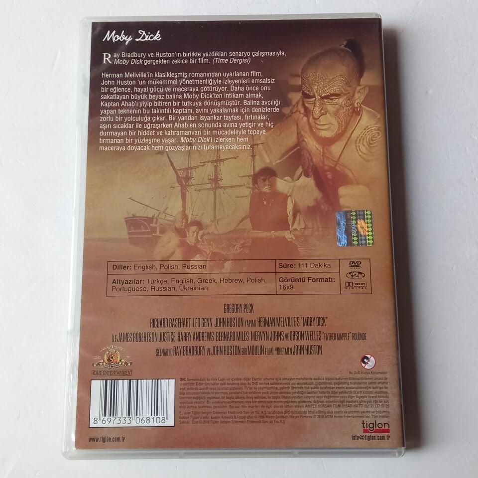 MOBY DICK - GREGORY PECK - DVD 2.EL