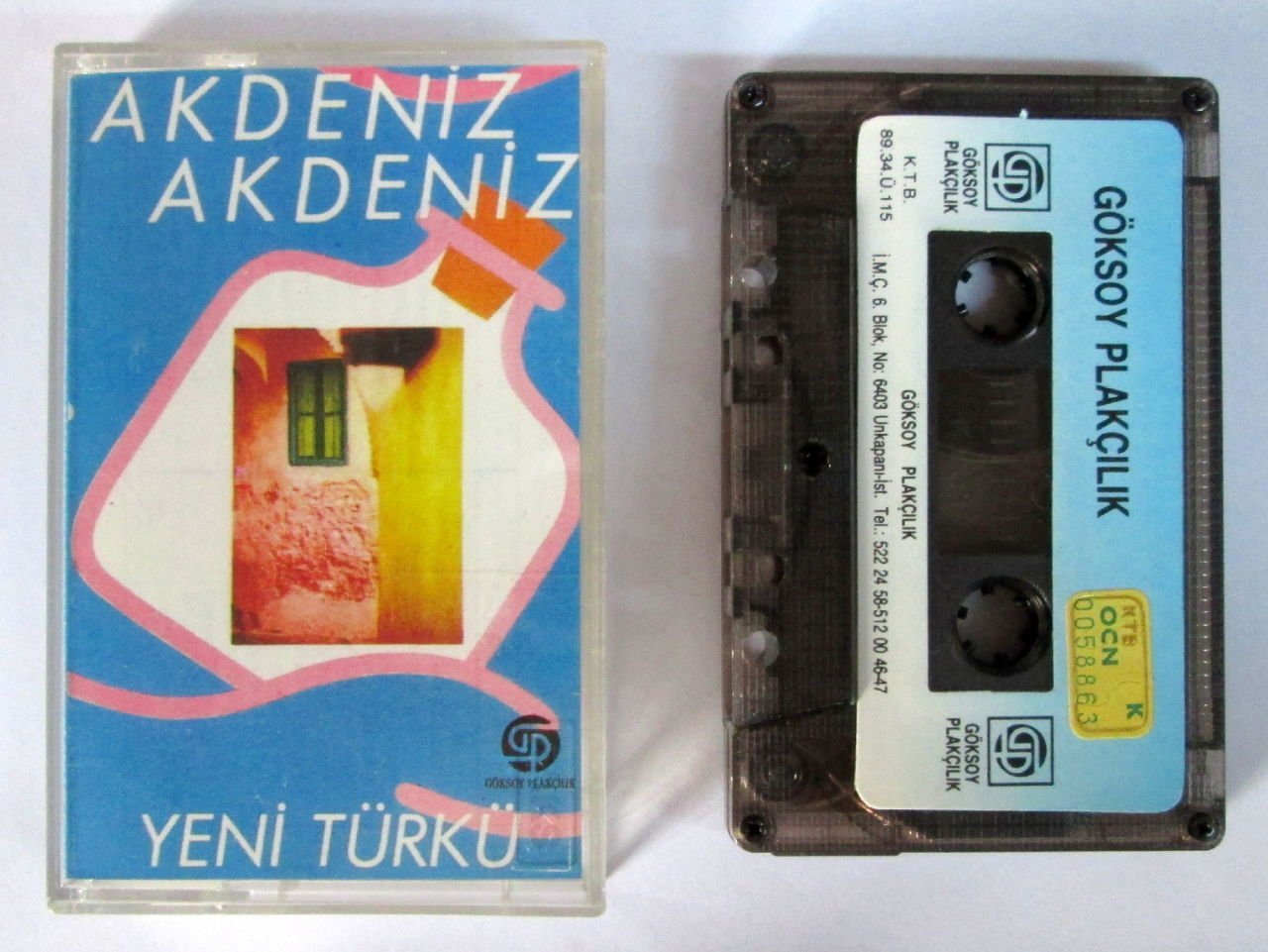 YENİ TÜRKÜ - AKDENİZ AKDENİZ KASET 2.EL