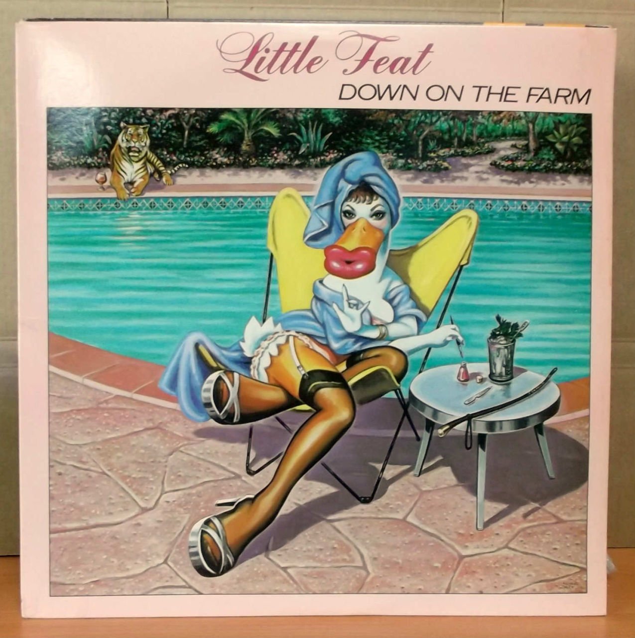LITTLE FEAT - DOWN ON THE FARM 1979 LP 2.EL