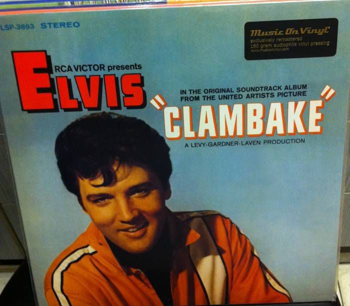 ELVIS PRESLEY - CLAMBAKE   SIFIR 180 GR