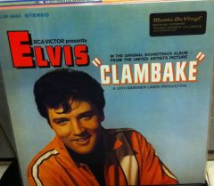 ELVIS PRESLEY - CLAMBAKE   SIFIR 180 GR