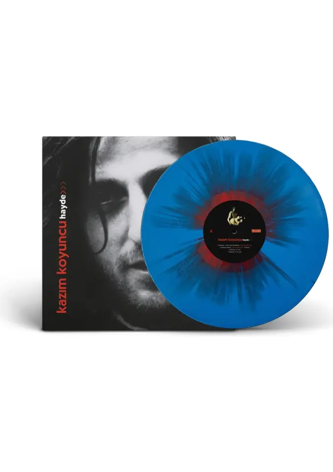 KAZIM KOYUNCU - HAYDE (BORDA MAVİ RENKLİ) 2004  - LP 2026 BASKI SIFIR PLAK