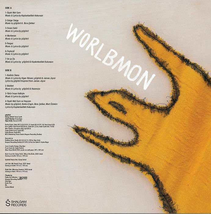 GUGUOU - WORLBMON (2023) - LP ALTERNATİF PSYCHEDELIC SIFIR PLAK
