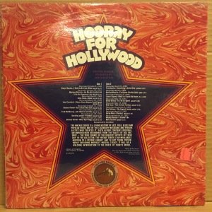 HOORAY FOR HOLLYWOOD - VARIOUS ARTISTS MARLENE DIETRICH MARILYN MONROE FRED ASTAIRE GINGER ROGERS (1972) - LP DÖNEM BASKI SIFIR PLAK