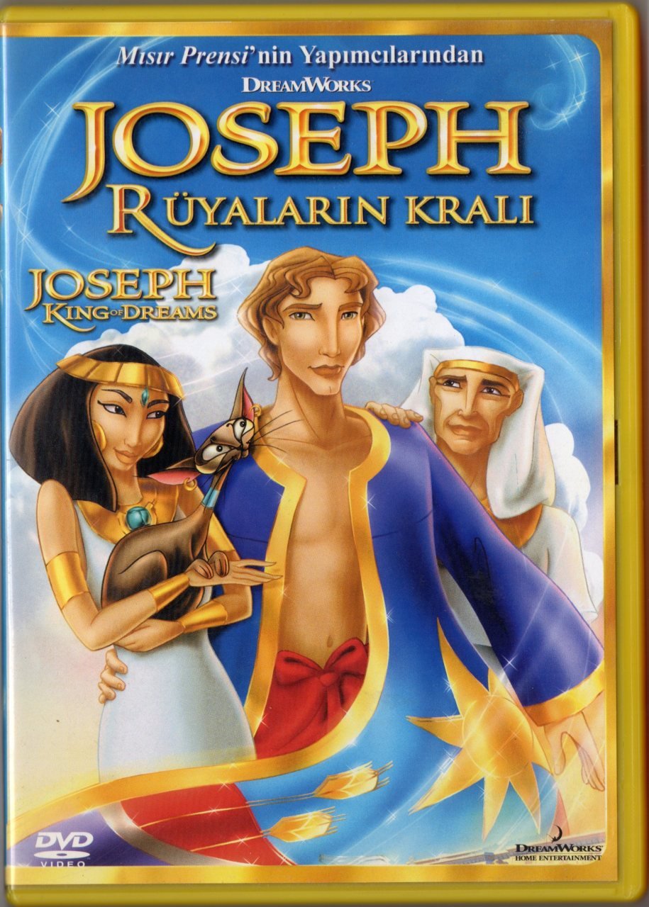 JOSEPH RÜYALARIN KRALI - JOSEPH KING OF DREAMS - ANİMASYON - DVD 2.EL