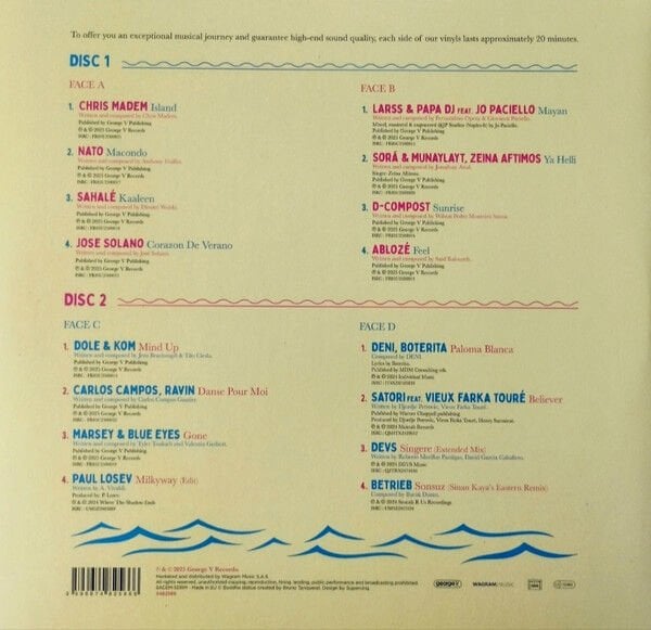 BUDDHA-BAR - SUMMER SESSIONS MONTE-CARLO BY RAVIN (2025) - 2LP VINYL COMPILATION SIFIR PLAK