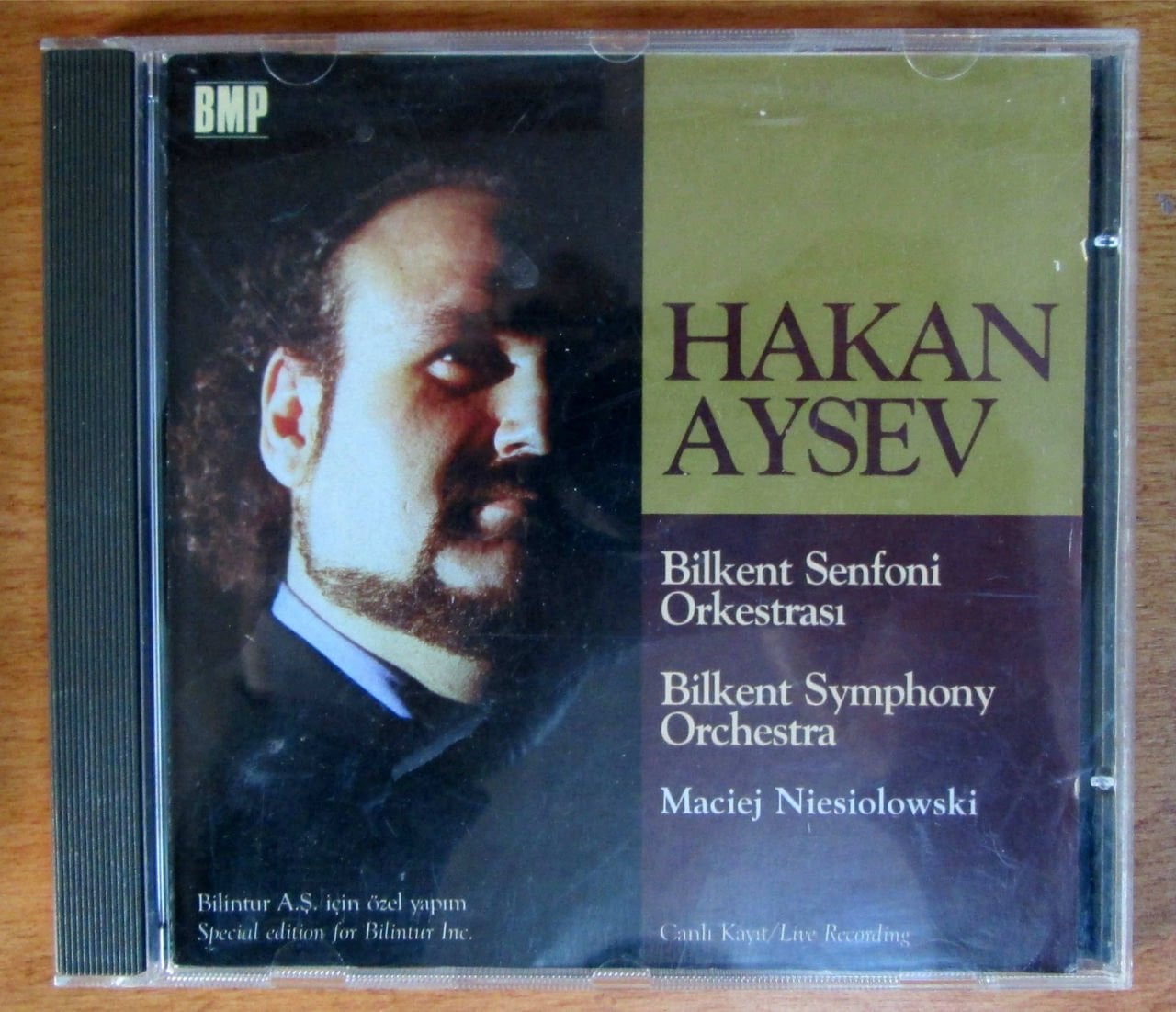 HAKAN AYSEV  BİLKENT SENFONİ ORK.  CD 2.EL