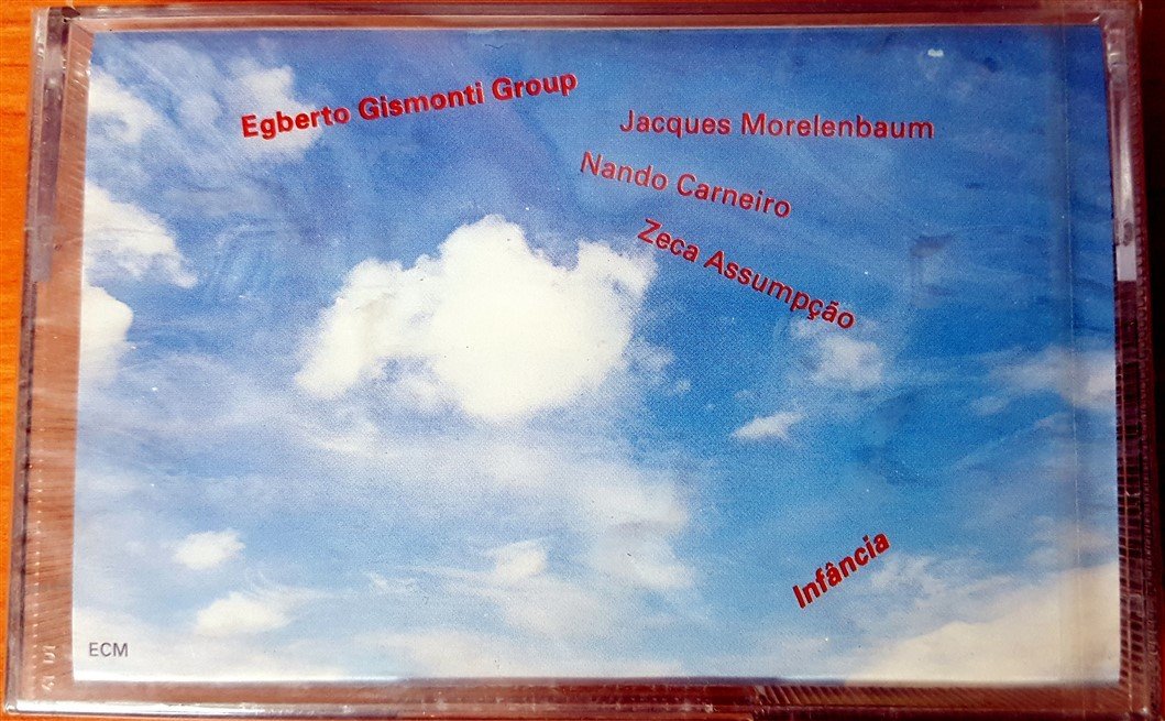 EGBERTO GISMONTI GROUP - INFANCIA (1991) ECM CASSETTE MADE IN GERMANY ''NEW''