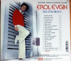 EROL EVGİN - İŞTE ÖYLE BİR ŞEY / MELİH KİBAR-ÇİĞDEM TALU ŞARKILARI (1976-1980) CD SIFIR
