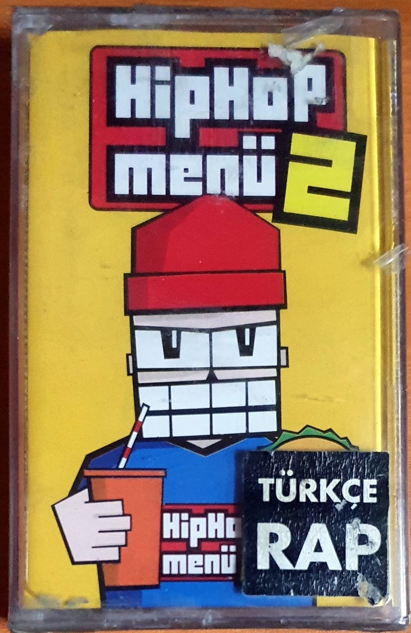 HIP HOP MENÜ 2 / VOLKAN, CEPHE 35, İZ ARKA, METAMORFOZ, UMUT ERTEK (2002) - KASET SIFIR