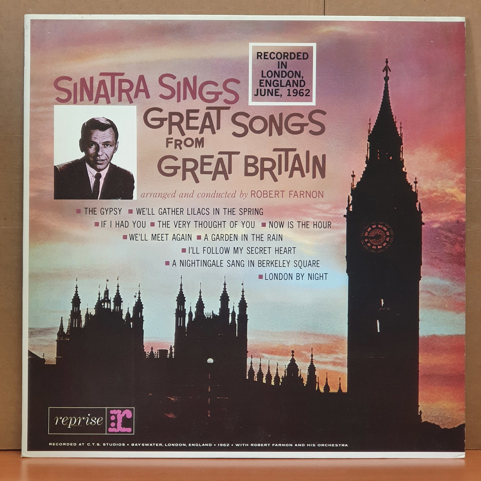 FRANK SINATRA - SINGS GREAT SONGS FROM GREAT BRITAIN (1985) - LP 2.EL PLAK