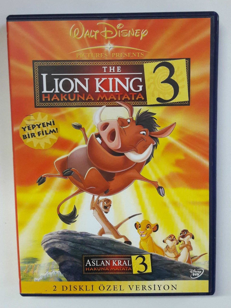 ASLAN KRAL 3 HAKUNA MATATA 2DVD 2.EL