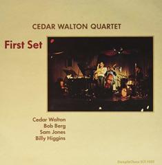 CEDAR WALTON - FIRST SET (1977) - LP PLAK SIFIR STEEPLECHASE