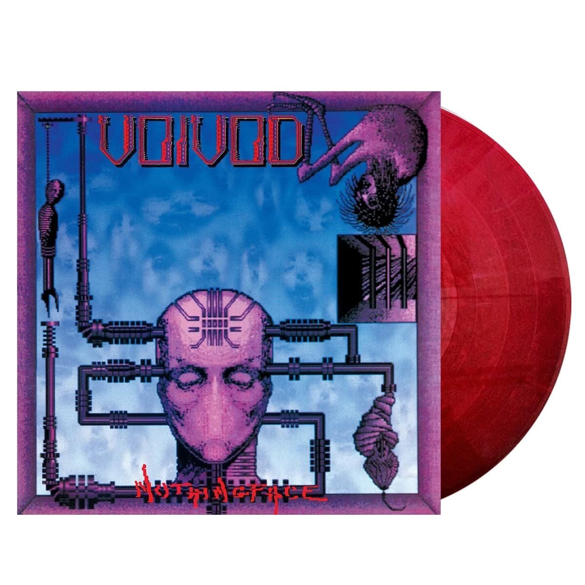 VOIVOD - NOTHINGFACE (1989) - LP 2022 METALLIC RED VINYL SIFIR PLAK