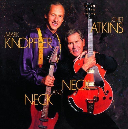 MARK KNOPFLER & CHET ATKINS - NECK AND NECK (1990) - LP SIFIR