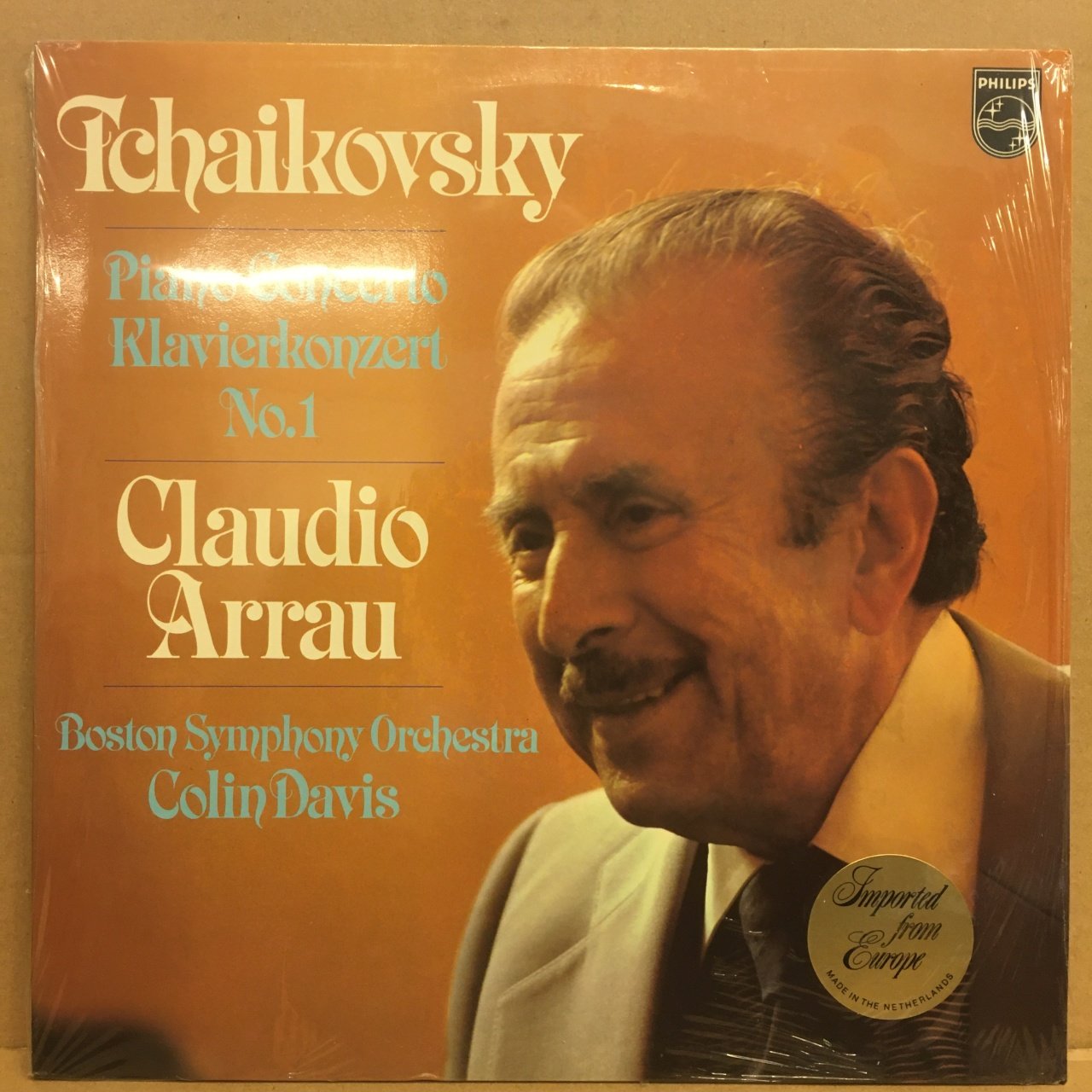 TCHAIKOVSKY PIANO CONCERTO NO.1 CLAUDIO ARRAU COLIN DAVIS 1979 2.EL PLAK