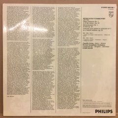 TCHAIKOVSKY PIANO CONCERTO NO.1 CLAUDIO ARRAU COLIN DAVIS 1979 2.EL PLAK