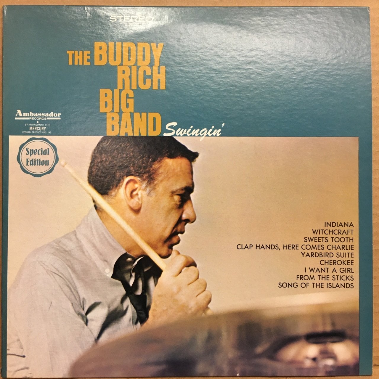 BUDDY RICH BIG BAND - SWINGIN 2.EL PLAK