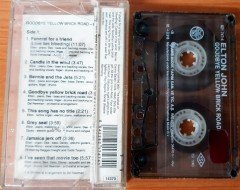 ELTON JOHN - GOODBYE YELLOW BRICK ROAD (1995) RAKS CASSETTE MADE IN TURKEY ''USED''