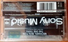 MICHAEL BOLTON - THE ONE THING (1994) SONY CASSETTE MADE IN TURKEY ''NEW''