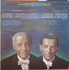 GERSHWIN: RHAPSODY IN BLUE, CONCERTO IN F, ANDREA PREVIN, ANDRE KOSTELANETZ - PLAK 2.EL
