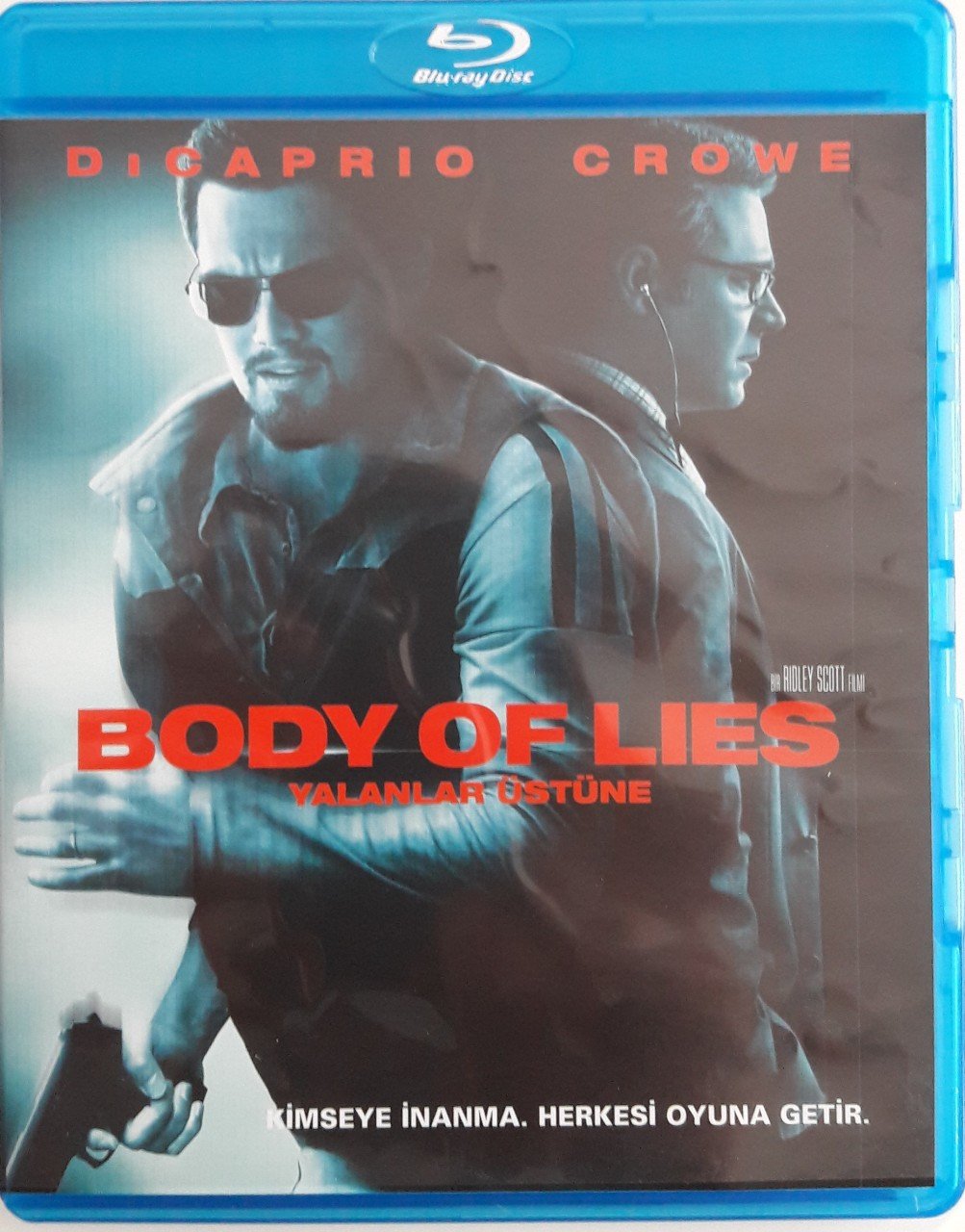 BODY OF LIES - YALANLAR ÜSTÜNE - LEONARDO DiCAPRIO - RUSSELL CROWE - RIDLEY SCOTT - BLU-RAY 2.EL