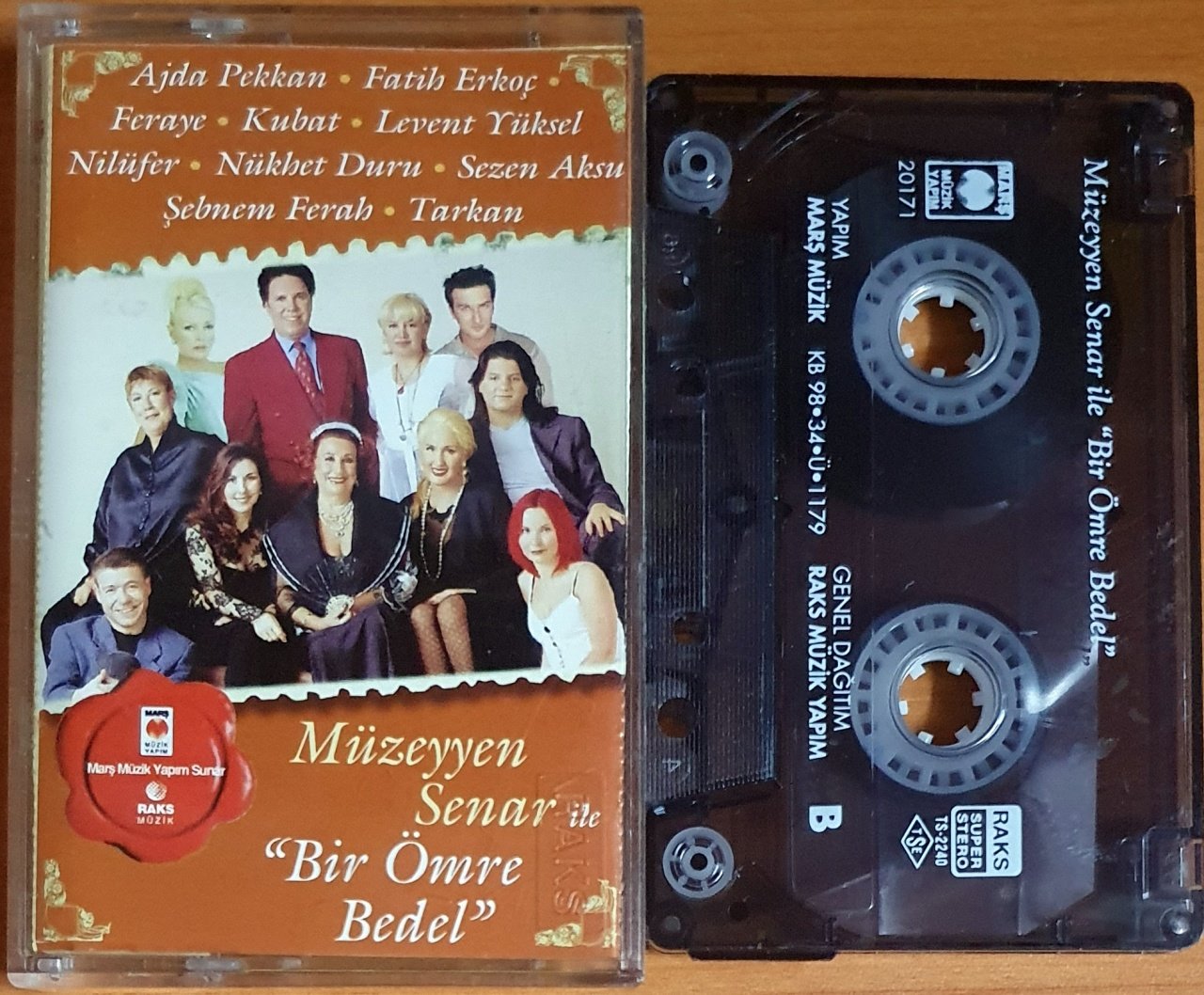 MÜZEYYEN SENAR İLE BİR ÖMRE BEDEL (1998) - KASET 2.EL