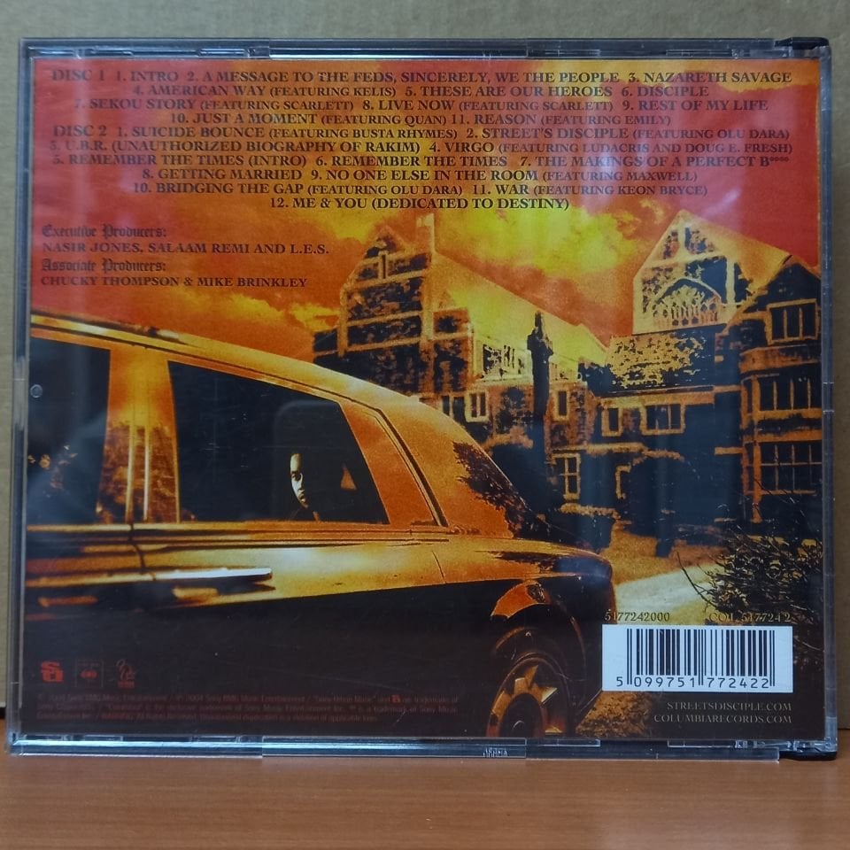 NAS - STREET'S DISCIPLE (2004) - 2CD 2.EL