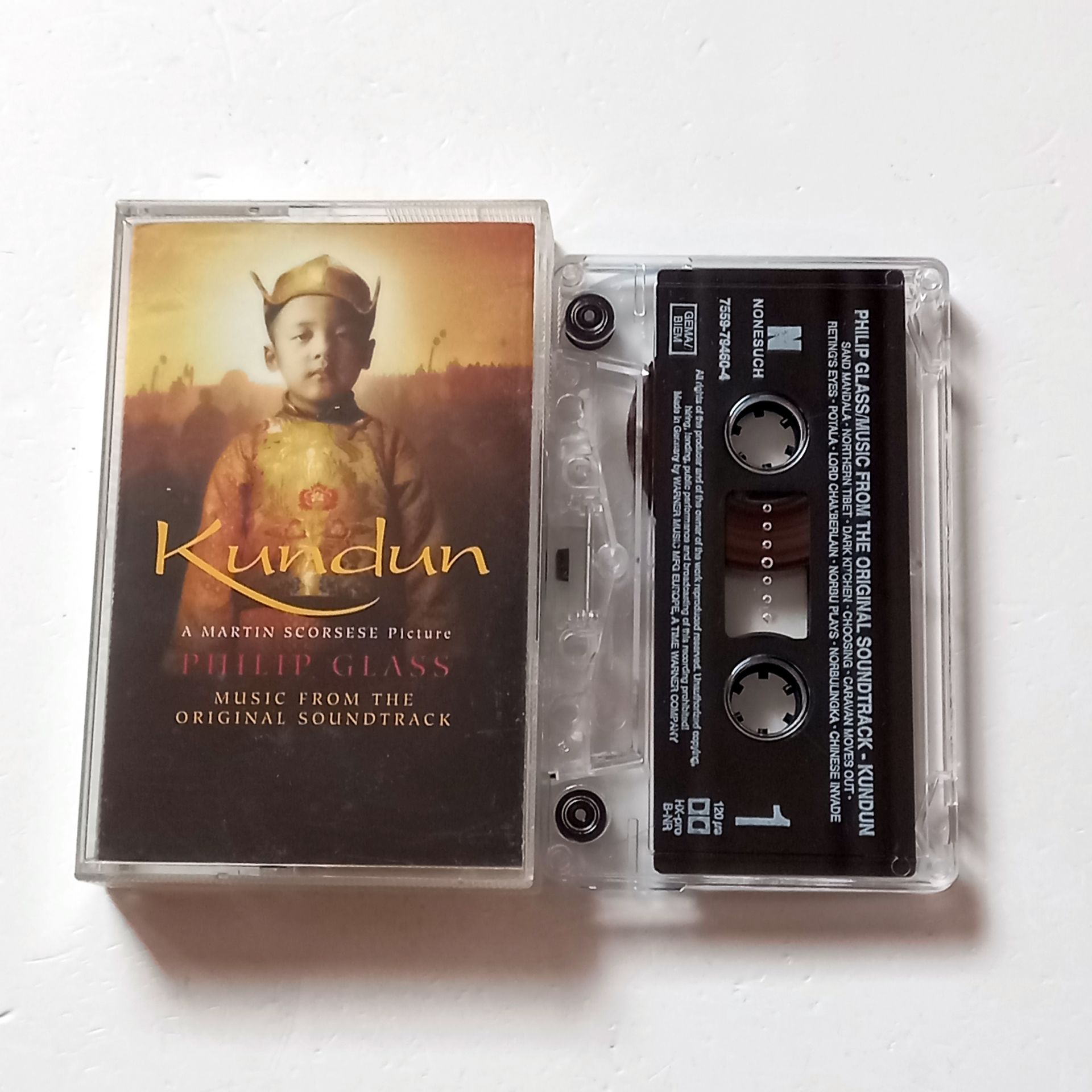 PHILIP GLASS – KUNDUN (MUSIC FROM THE ORIGINAL SOUNDTRACK) (1997) - KASET 2.EL