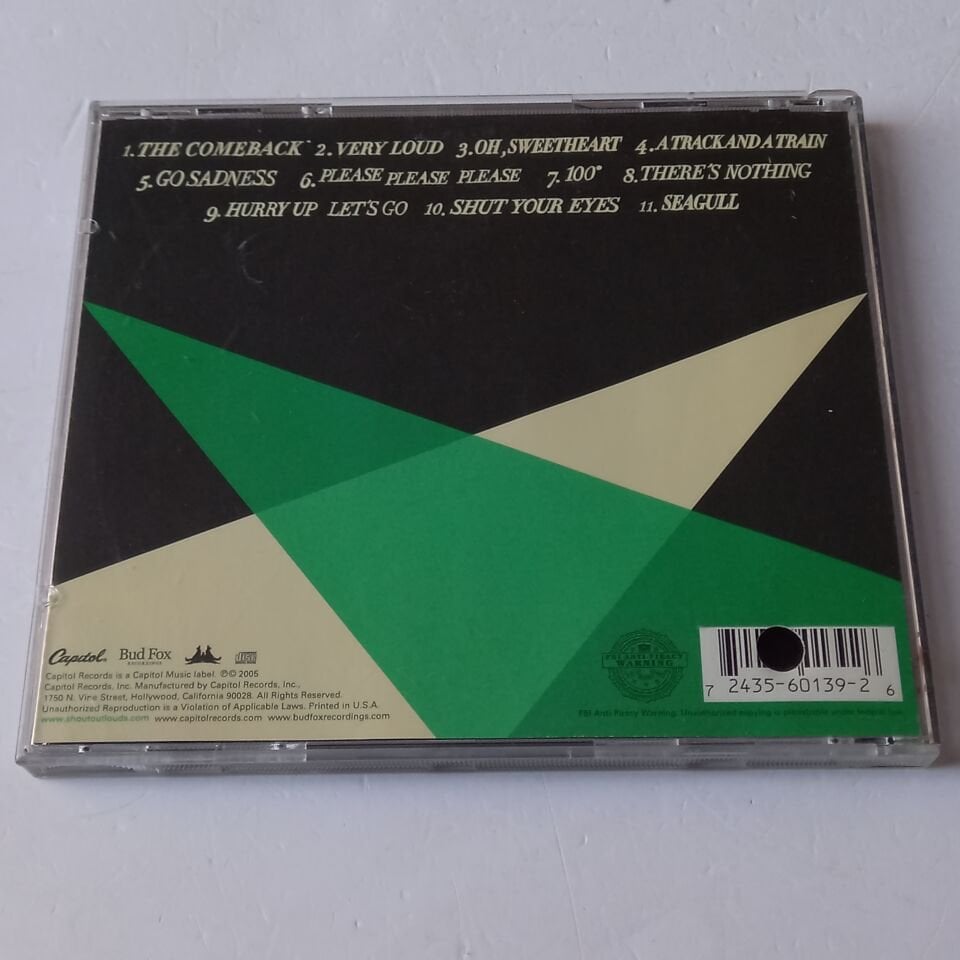 SHOUT OUT LOUDS – HOWL HOWL GAFF GAFF (1999) - CD 2.EL