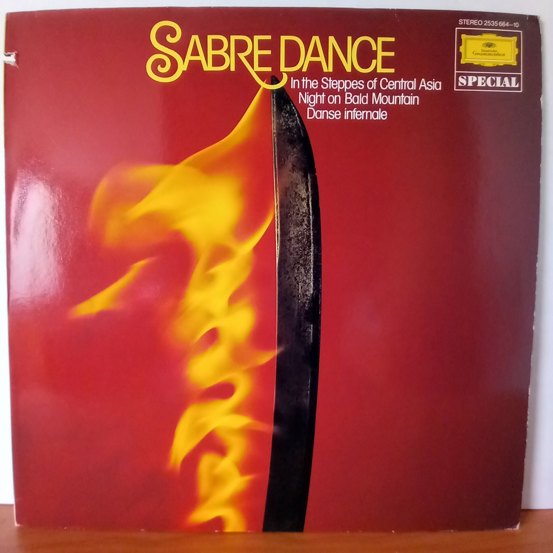 VARIOUS – SABRE DANCE / BORODIN, TCHAIKOVSKY, MUSSORGSKY, STRAVINSKY (1982) - LP 2.EL PLAK