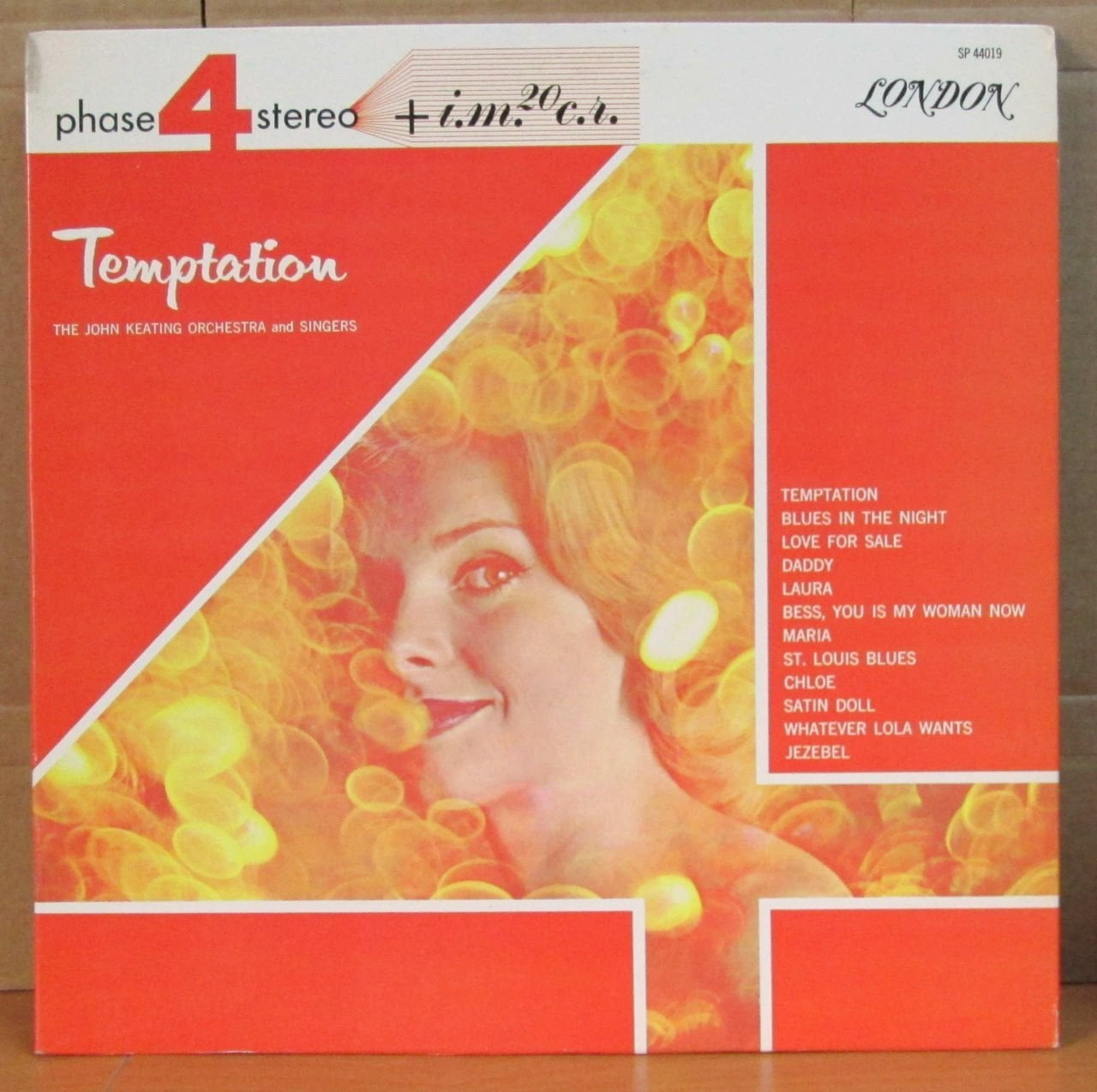 JOHN KEATING ORC. AND SINGERS TEMPTATION LP 2.EL