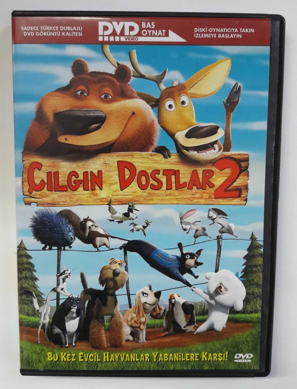 ÇILGIN DOSTLAR 2 - OPEN SEASON 2 - BAS OYNAT DVD 2.EL