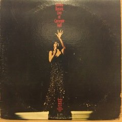 SHIRLEY BASSEY - LIVE AT CARNEGIE HALL (1973) - 2LP 2.EL PLAK