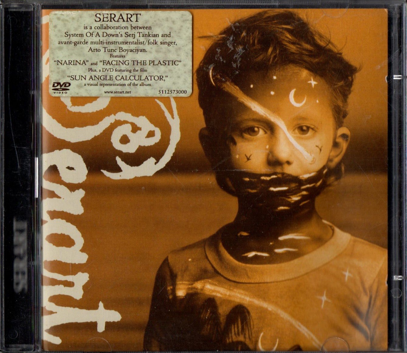 SERJ TANKIAN & ARTO TUNÇBOYACİYAN - SERART (2006) - CD+DVD 2.EL