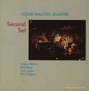 CEDAR WALTON - SECOND SET (1979) - LP PLAK SIFIR STEEPLECHASE