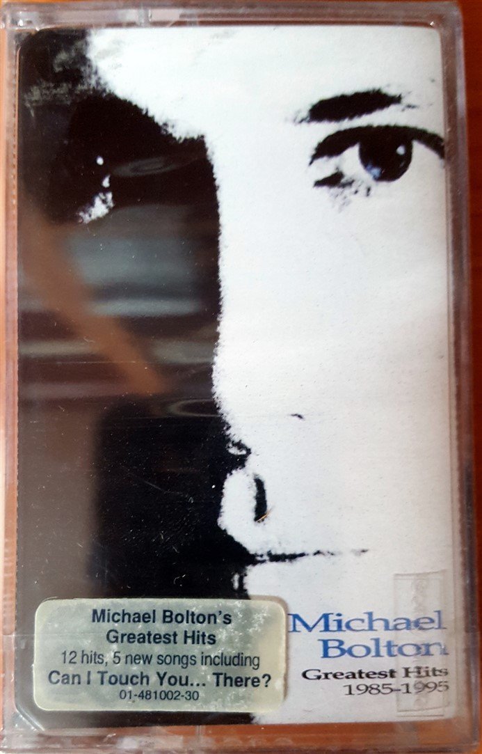 MICHAEL BOLTON - GREATEST HITS 1985-1995 (1995) SONY CASSETTE MADE IN TURKEY ''NEW''