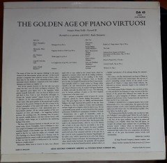 THE GOLDEN AGE OF PIANO VIRTUOSI RECORD 3 - LP 2.EL