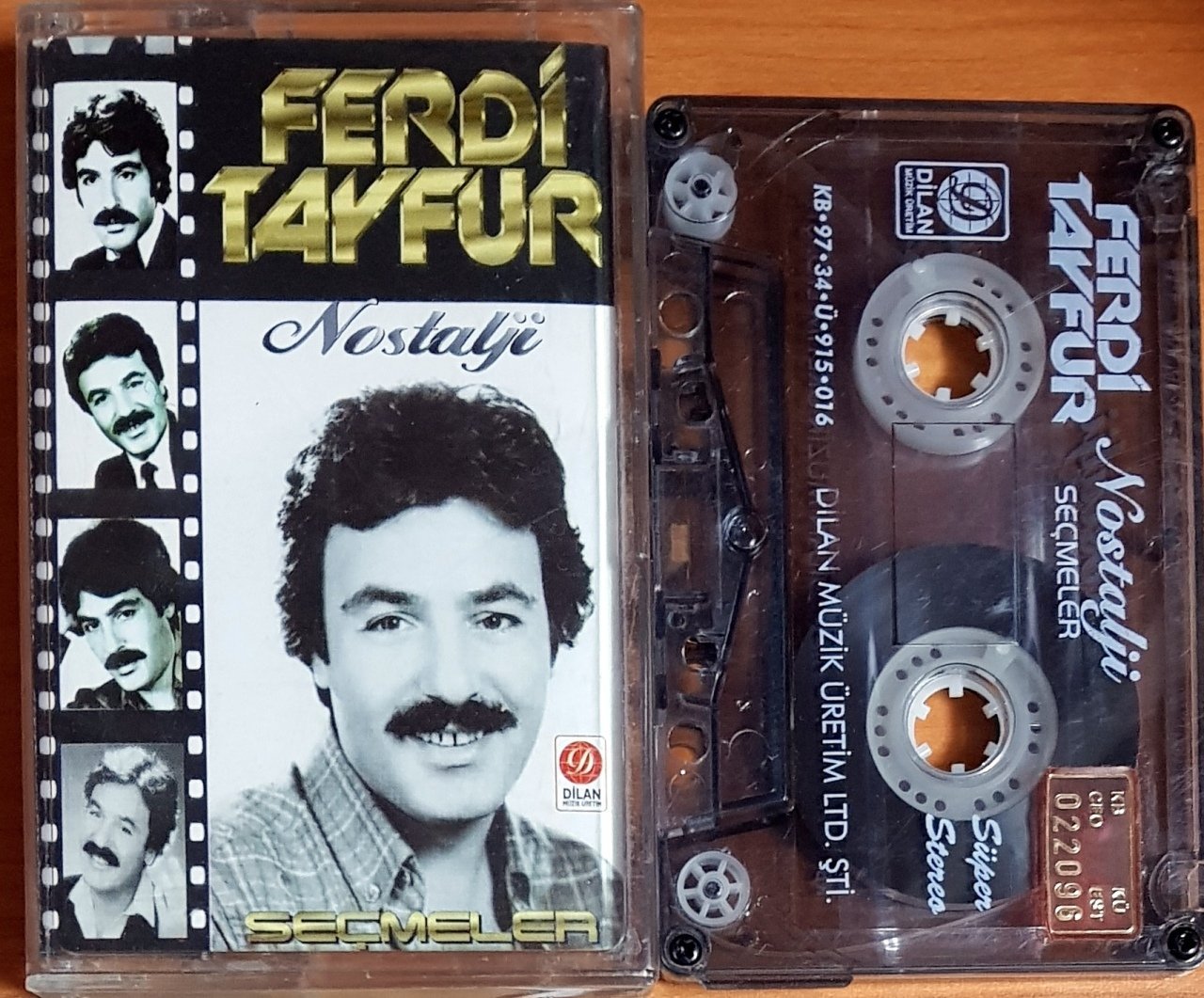 FERDİ TAYFUR - NOSTALJİ / SEÇMELERİ (1997) DİLAN MÜZİK KASET 2.EL