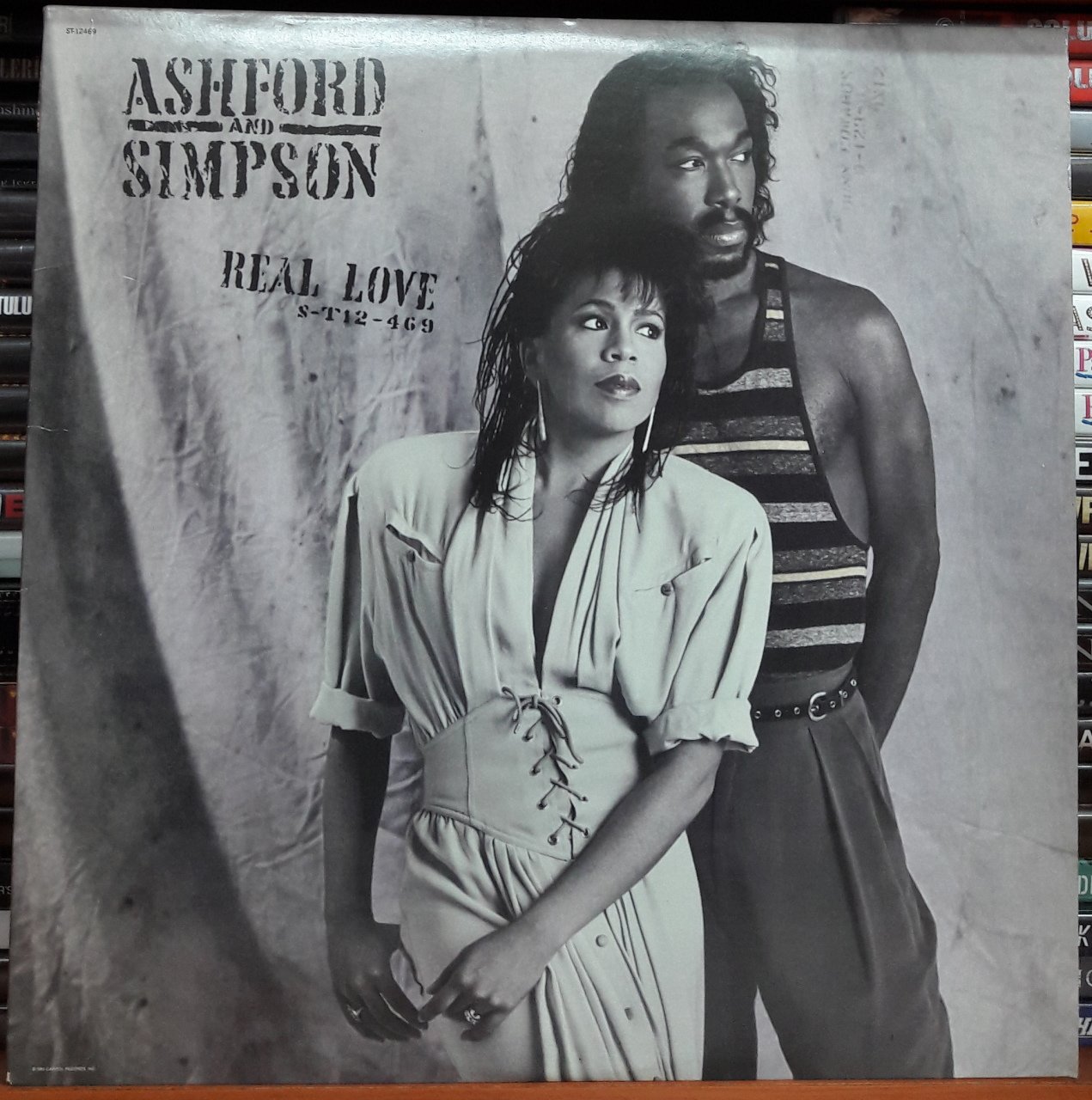 ASHFORD AND SIMPSON - REAL LOVE (1986) - PLAK 2.EL