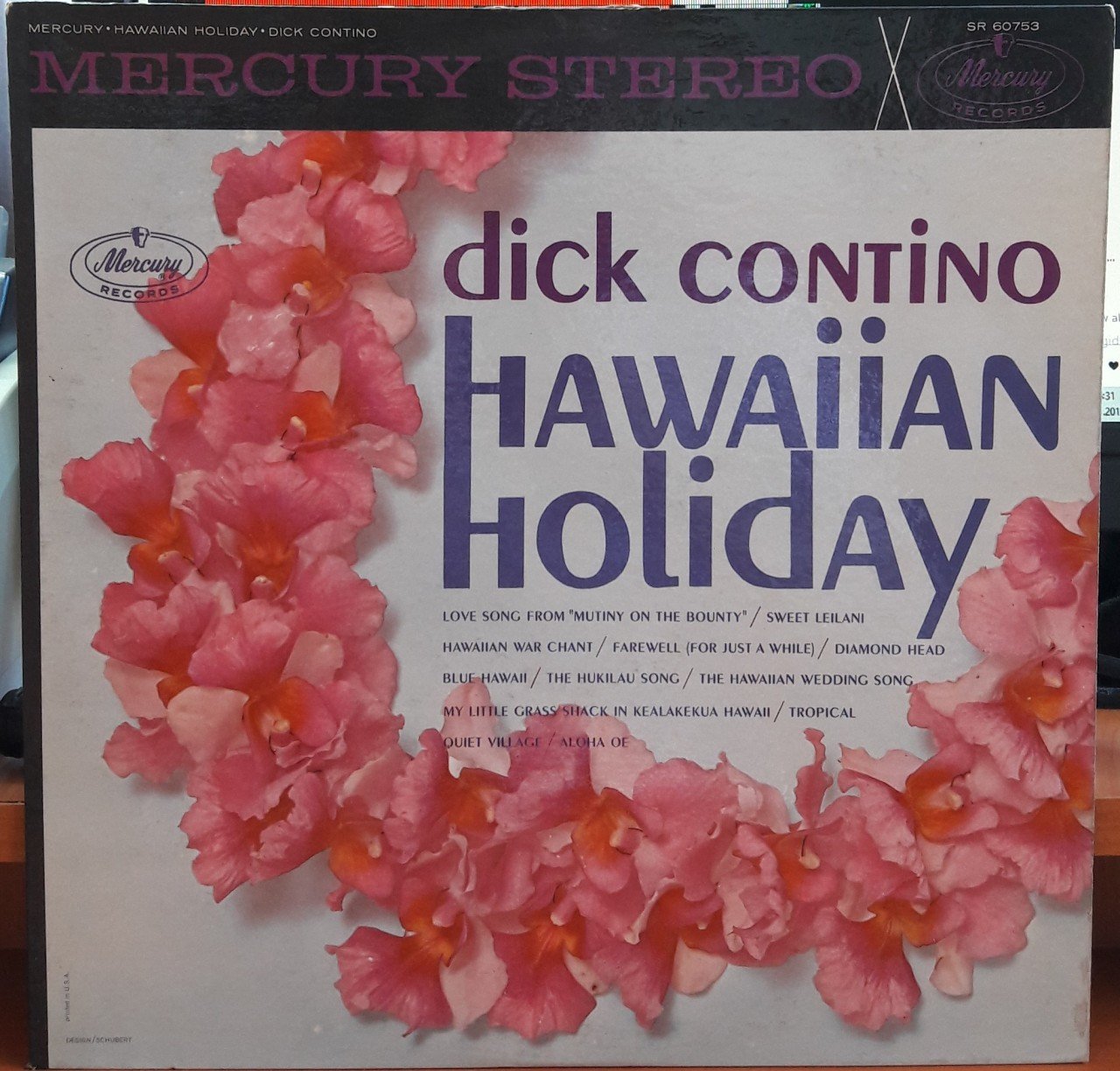 DICK CONTINO - HAWAIIAN HOLIDAY  - PLAK 2.EL