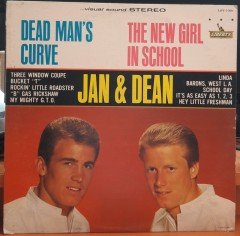 JAN & DEAN - DEAD MAN'S CURVE/THE NEW GIRL IN SCHOOL - PLAK 2.EL