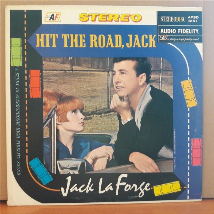 HIT THE ROAD, JACK - JACK LA FORGE (1957) - LP 2.EL PLAK