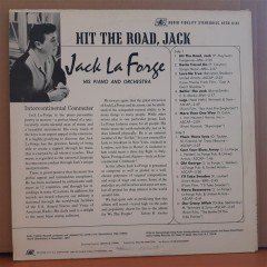 HIT THE ROAD, JACK - JACK LA FORGE (1957) - LP 2.EL PLAK