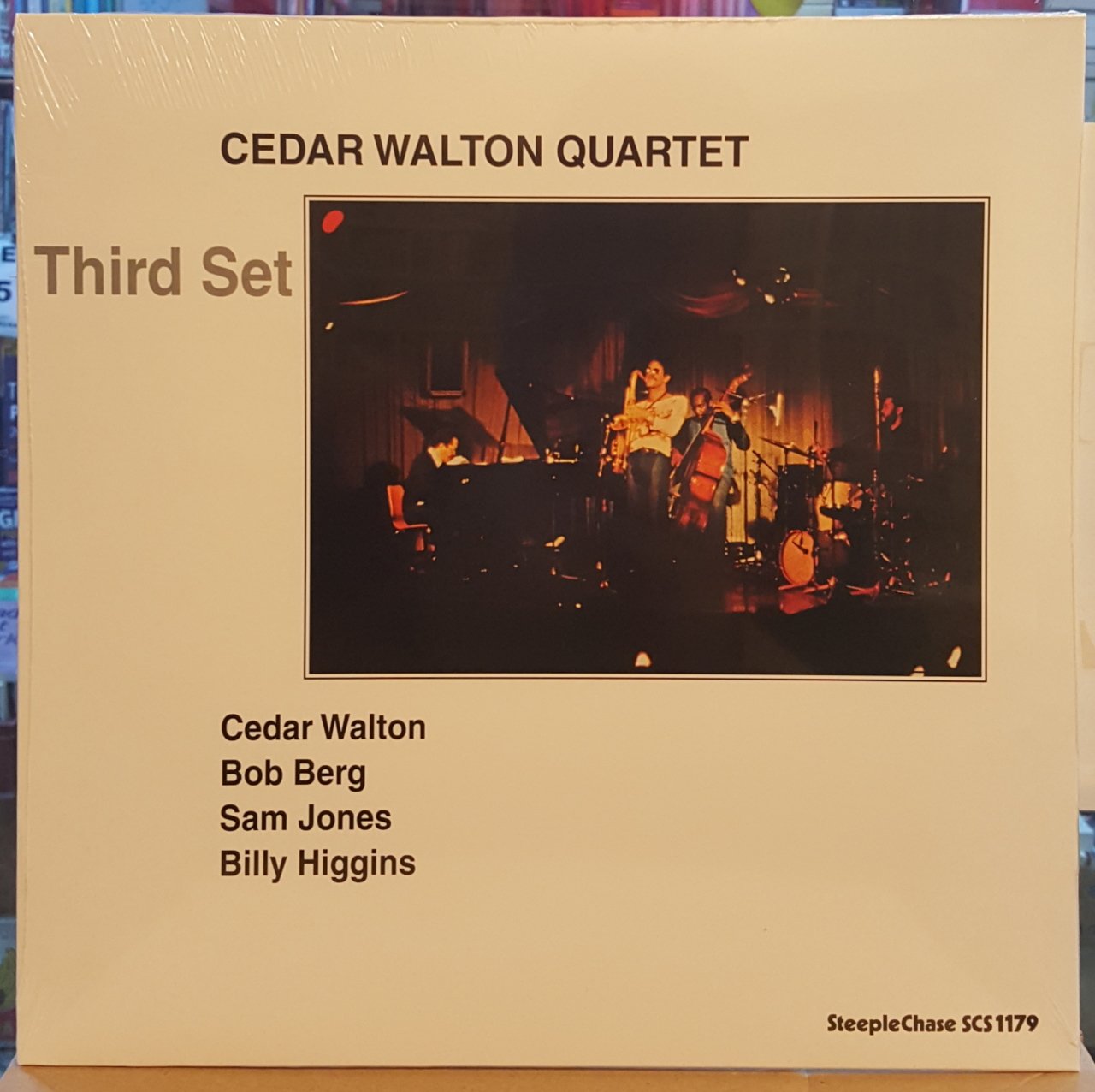 CEDAR WALTON - THIRD SET (1977) - LP PLAK SIFIR STEEPLECHASE