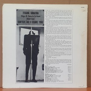 FRANK SINATRA - SOFTLY, AS I LEAVE YOU (1964) - LP 2.EL PLAK