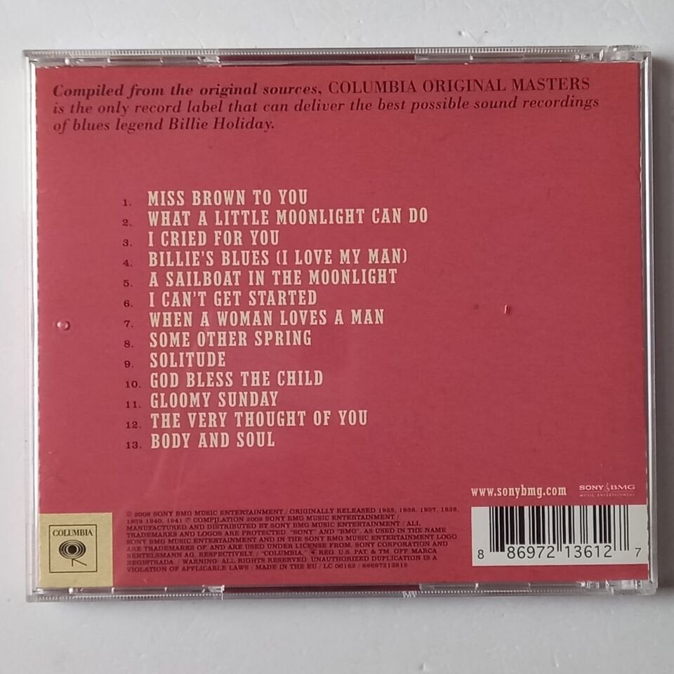 BILLIE HOLIDAY – THE BEST OF BILLIE HOLIDAY (2008) - CD 2.EL